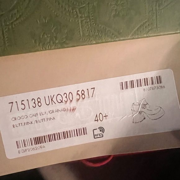 GUCCI NIB NWT Women’s 40.5 / 10.5 pink platform horsebit loafers - Picture 6 of 6